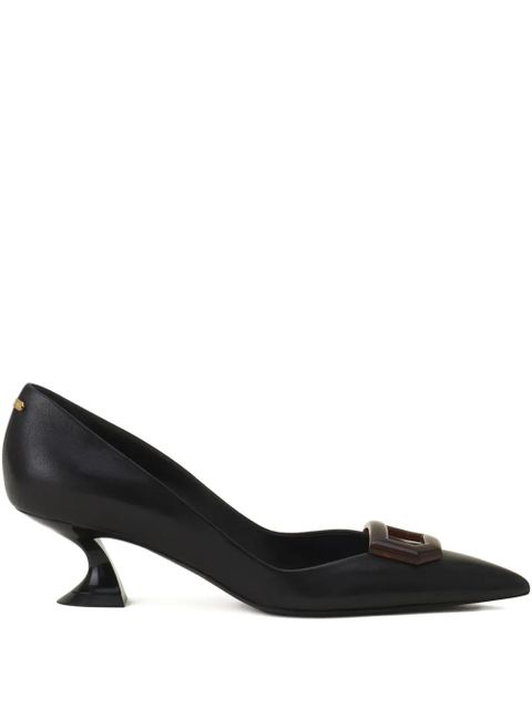 Lanvin Buckle detail pointed pumps - Black - zdjęcie produktu nr 1