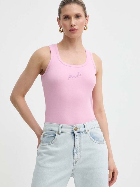 Pinko top Answear Exclusive damski kolor różowy 100807 A22R - zdjęcie produktu nr 1