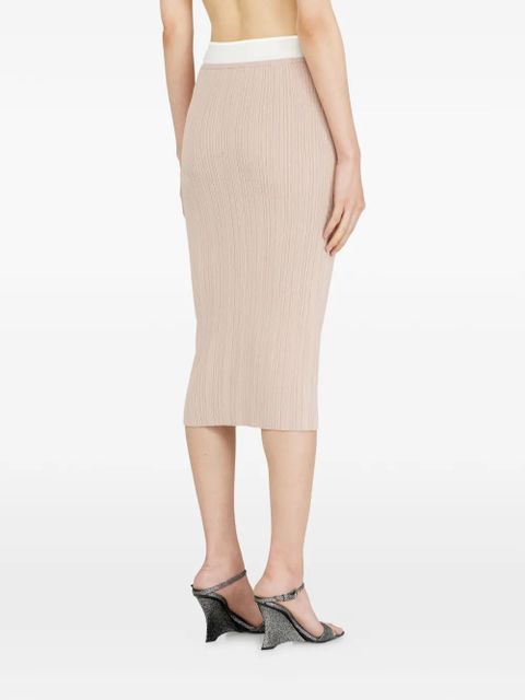 Diesel Zinia midi skirt - Neutrals