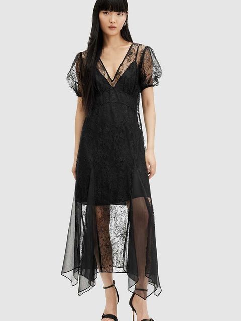 AllSaints sukienka RAYNA LACE DRESS - zdjęcie produktu nr 1