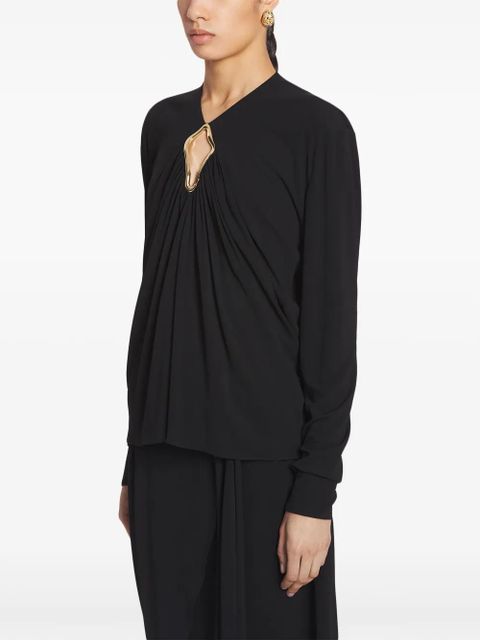 Lanvin cut-out blouse - Black - zdjęcie produktu nr 2