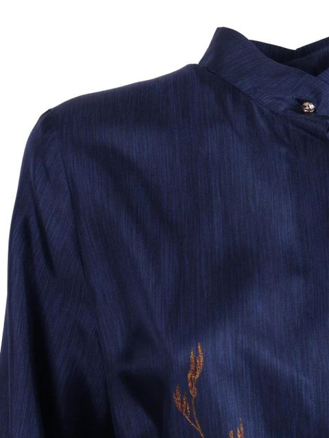 Max Mara Falange floral-print maxi dress - Blue