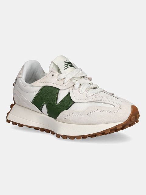 New Balance sneakersy skórzane 327 kolor beżowy U327WKN - zdjęcie produktu nr 1