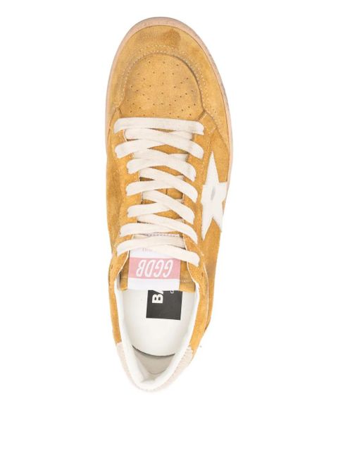 Golden Goose star-detail suede sneakers - Brown