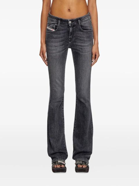 Diesel low waist bootcut jeans - Black