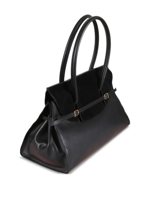 Simkhai suede strap tote bag - Black