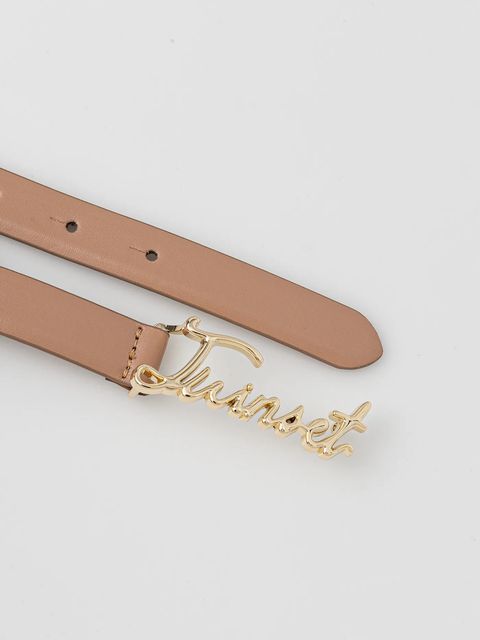 Twinset pasek damski kolor beżowy 252TA4080 - zdjęcie produktu nr 2