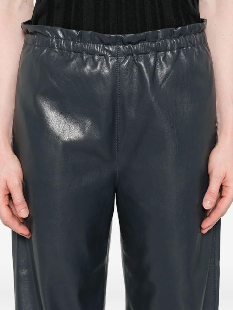 Nanushka Geb elasticated-waist trousers - Blue