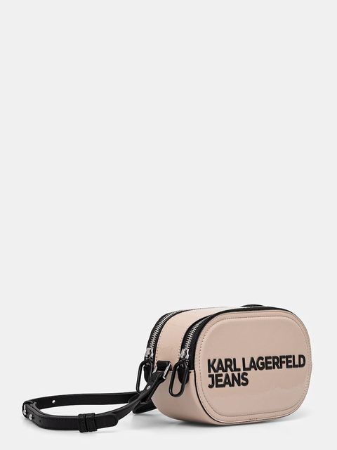 Karl Lagerfeld Jeans torebka kolor beżowy A1W30336