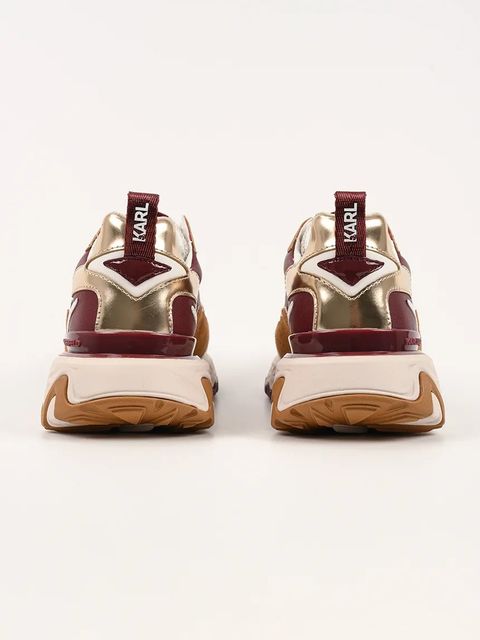 Karl Lagerfeld sneakersy BLAZE damskie kolor brązowy KL62423A