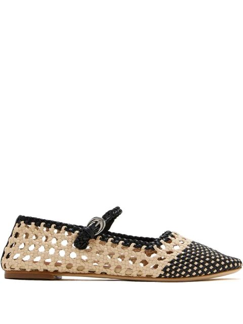 STAUD Nell crochet ballet flats - Neutrals - zdjęcie produktu nr 1