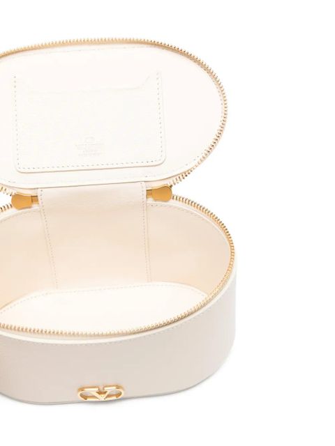 Valentino Garavani V Logo-detail tote bag - Neutrals