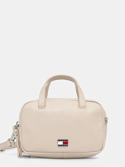 Tommy Jeans torebka kolor beżowy AW0AW18084 - zdjęcie produktu nr 1