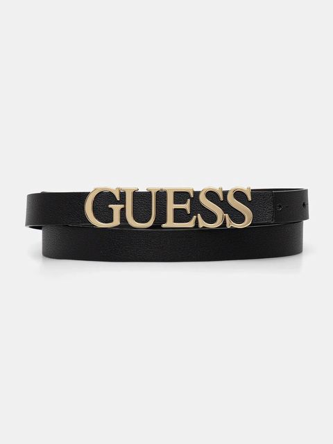 Guess pasek MIMINA damski kolor czarny BW9257 P5320 - zdjęcie produktu nr 1