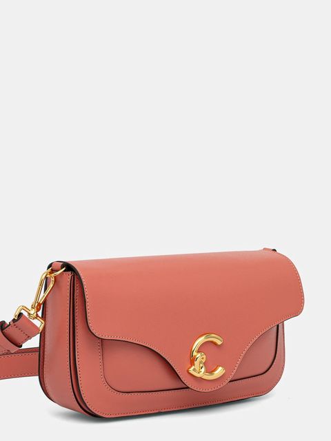 Coccinelle torebka skórzana COCCINELLE C-ME CALF - zdjęcie produktu nr 2