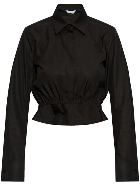 Max Mara cotton shirt - Black - zdjęcie produktu nr 1