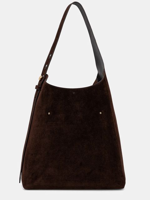 Tory Burch torebka zamszowa Romy