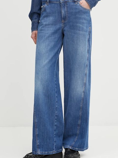 Guess Jeans jeansy damskie kolor niebieski W5BA2T D0021 - zdjęcie produktu nr 1