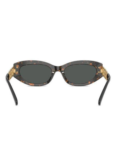 Versace Eyewear round-frame sunglasses - Green