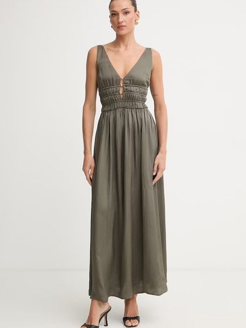 Liu Jo sukienka rozkloszowana z wiskozy - zdjęcie produktu nr 2