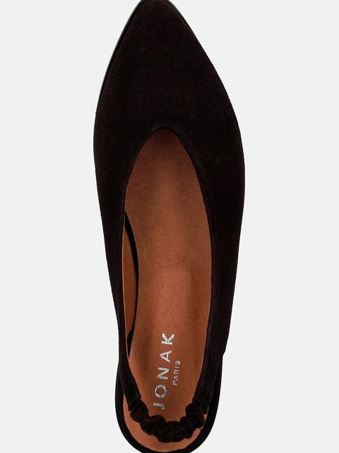 Jonak baleriny zamszowe ACAJOU VELOURS