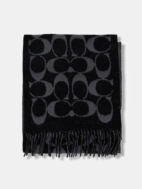 Coach szalik wełniany - zdjęcie produktu nr 2