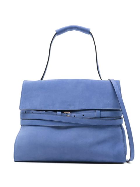 Moschino logo-detail buckle shoulder bag - Blue - zdjęcie produktu nr 1