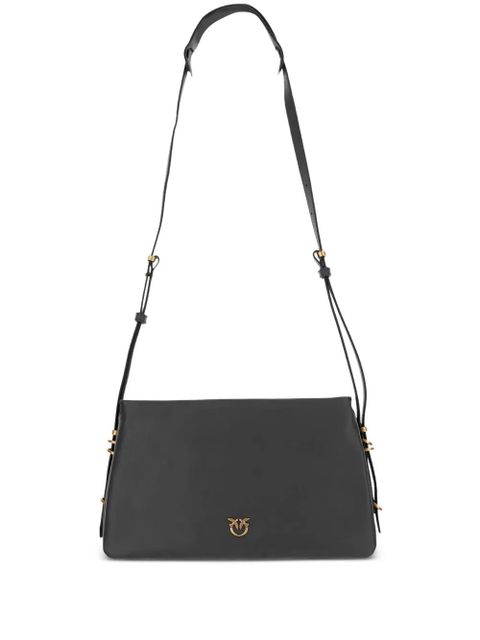 PINKO One, Two, Three Love birds-motif shoulder bag - Black - zdjęcie produktu nr 1