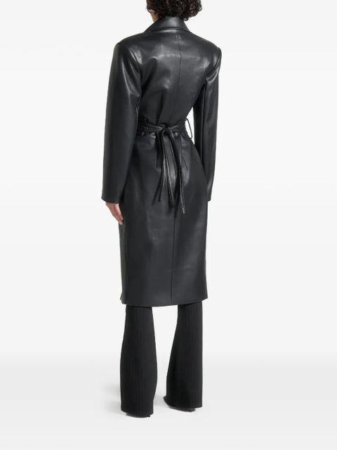 Manière De Voir Malya detachable-belt coat - Black