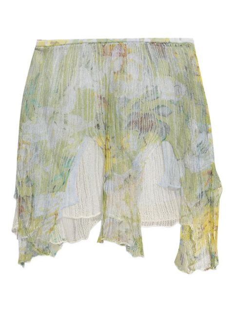 Diesel M-Atreius mini skirt - Green