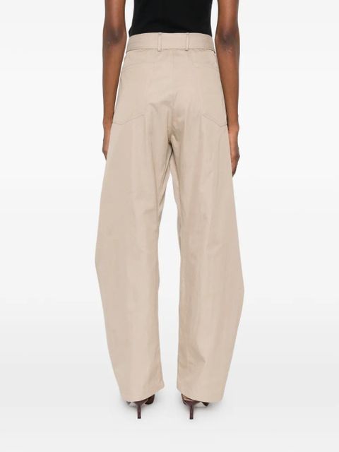 Magda Butrym belted trousers - Neutrals