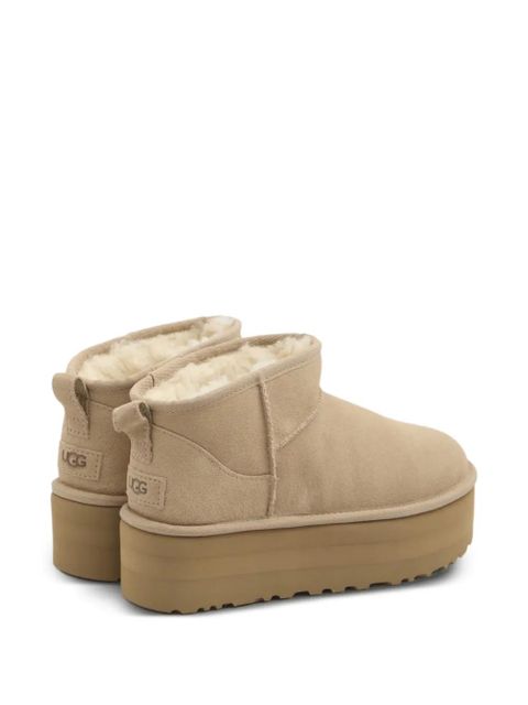UGG Classic Ultra Mini platform boots - Neutrals