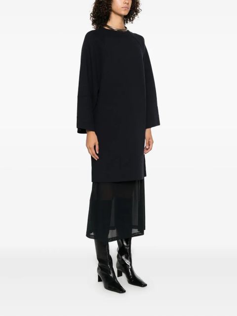 Max Mara raglan-sleeve dress - Blue
