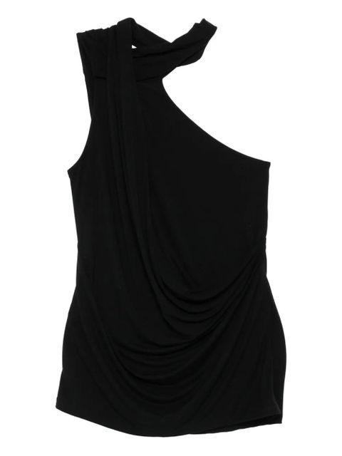 ENTIRE STUDIOS one-shoulder blouse - Black - zdjęcie produktu nr 1