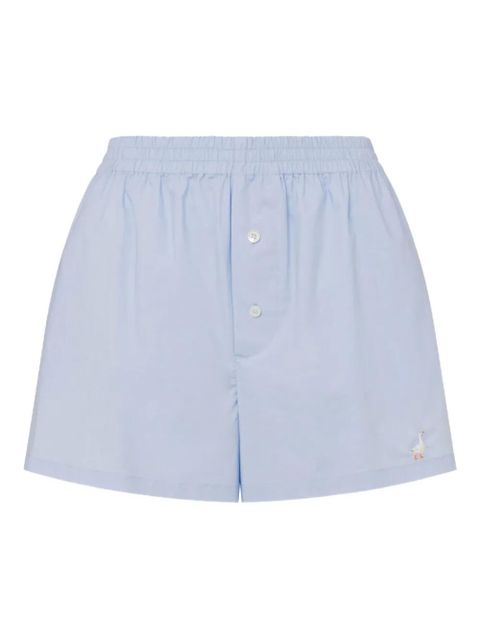 Moschino elasticated-waist shorts - Blue - zdjęcie produktu nr 1