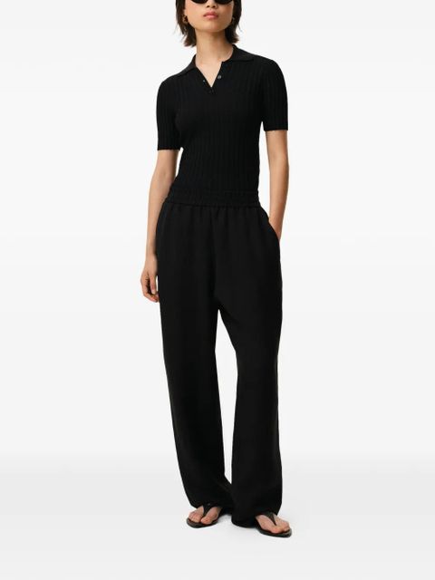 AMI Paris elasticated waist trousers - Black - zdjęcie produktu nr 2