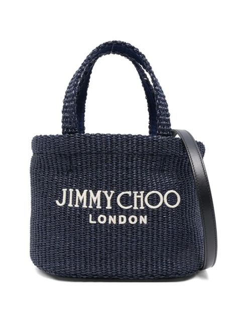 Jimmy Choo logo tote bag - Blue - zdjęcie produktu nr 1