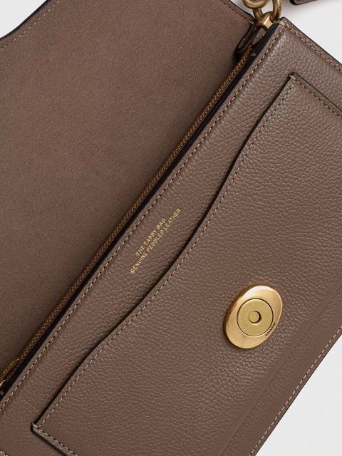 Coach torebka skórzana Tabby 26 kolor brązowy CH857