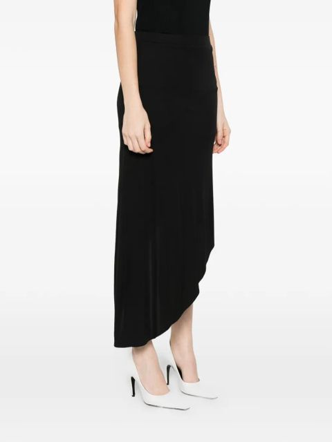 The Frankie Shop asymmetric skirt - Black