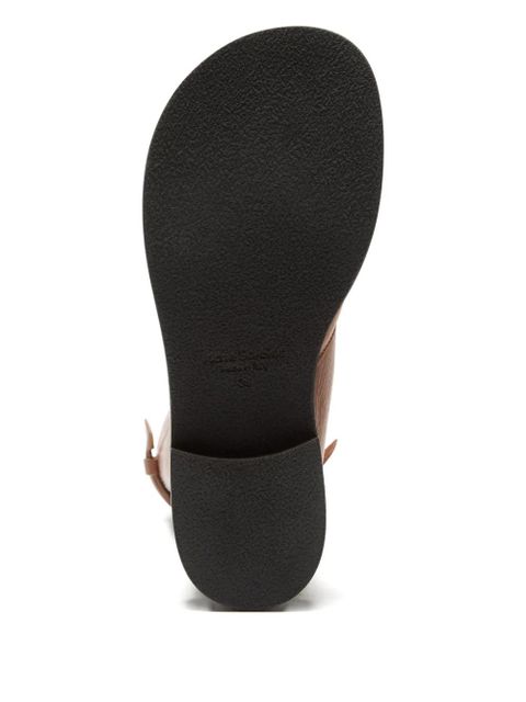 Acne Studios leather knee-high boots - Brown