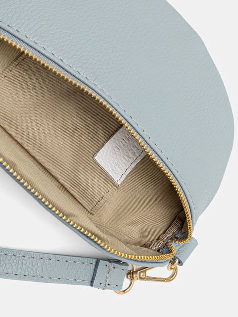 Answear Lab nerka skórzana kolor niebieski