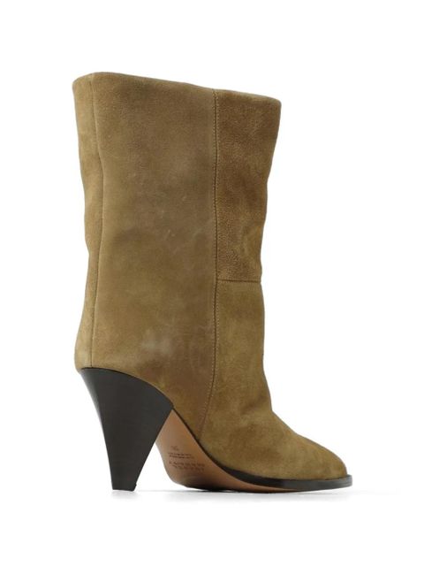 ISABEL MARANT Rouxa pointed ankle boots - Neutrals