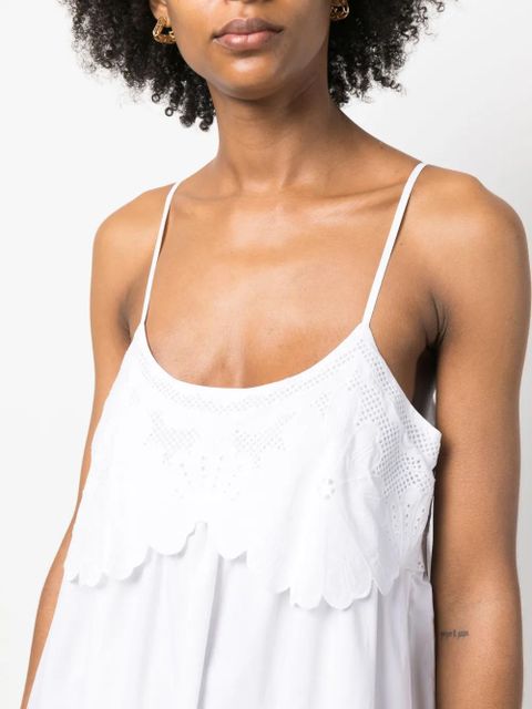 TWINSET tiered-skirt shift dress - White