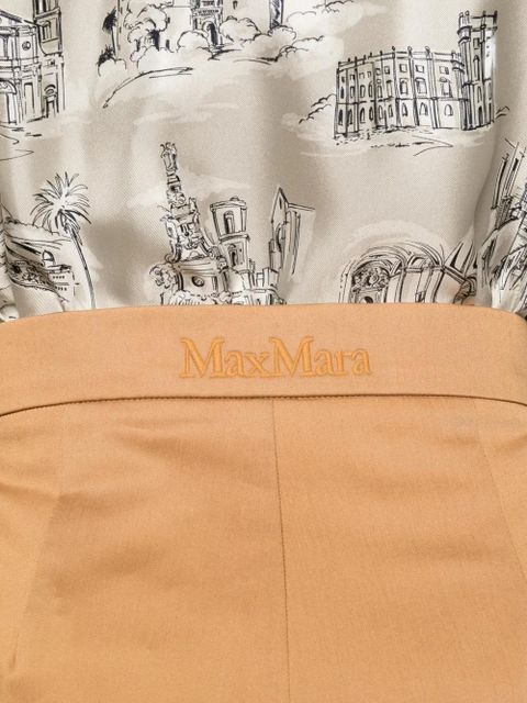 Max Mara brown shorts