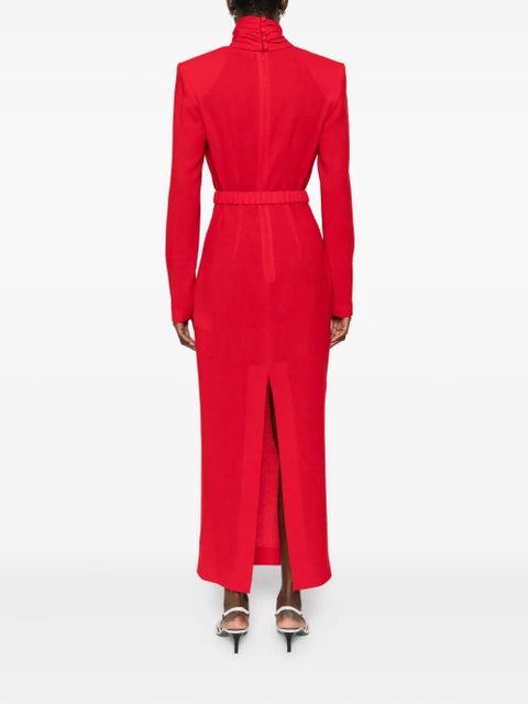 Rowen Rose belted maxi dress - Red