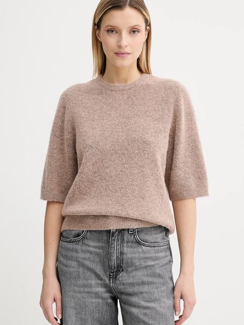 Gestuz sweter wełniany damski kolor pomarańczowy lekki 10909996 - zdjęcie produktu nr 1