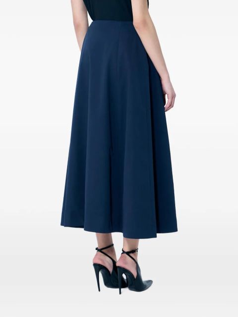Balenciaga A-line midi skirt - Blue