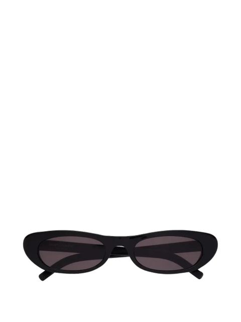 Saint Laurent SL 557 Shade cat-eye sunglasses - Black - zdjęcie produktu nr 1