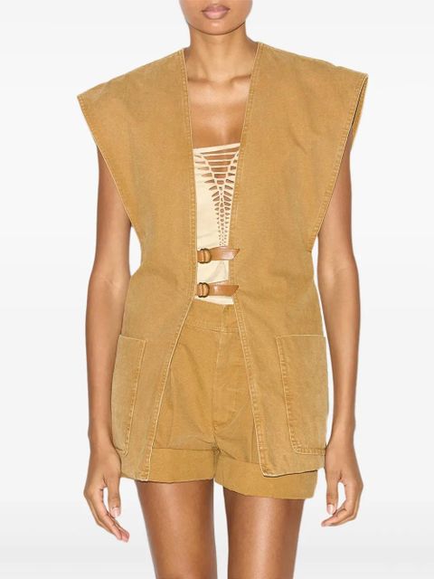 ISABEL MARANT Falila waistcoat - Brown