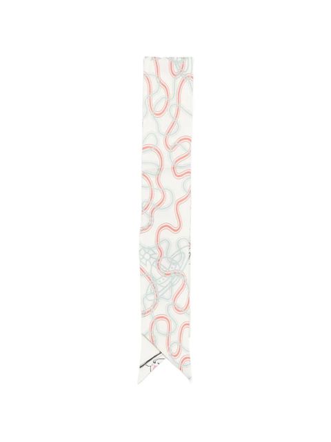 Vivienne Westwood graphic scarf - Neutrals - zdjęcie produktu nr 1